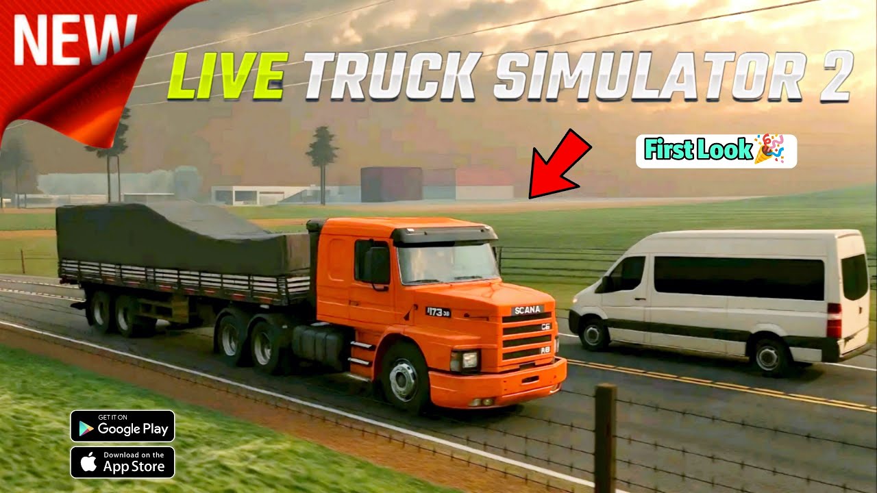NEW RELEASE!! Live Truck Simulator 2🎉⛽ Exclusive Beta Gameplay