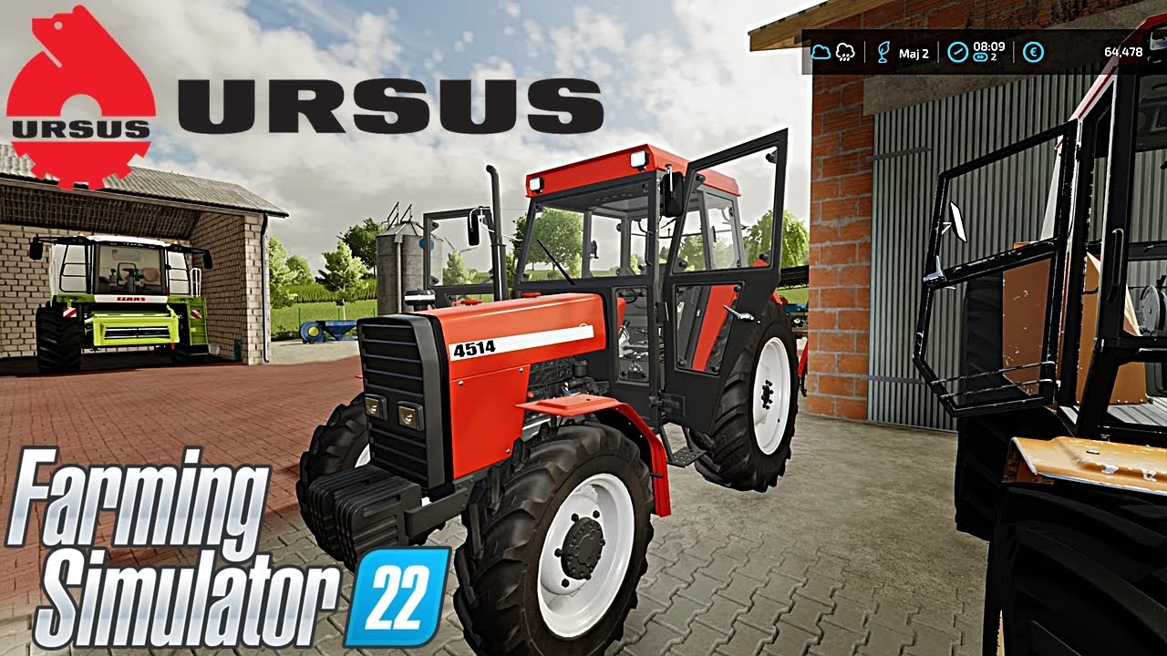 URSUS 4512 And 4514 - FS22 Mod