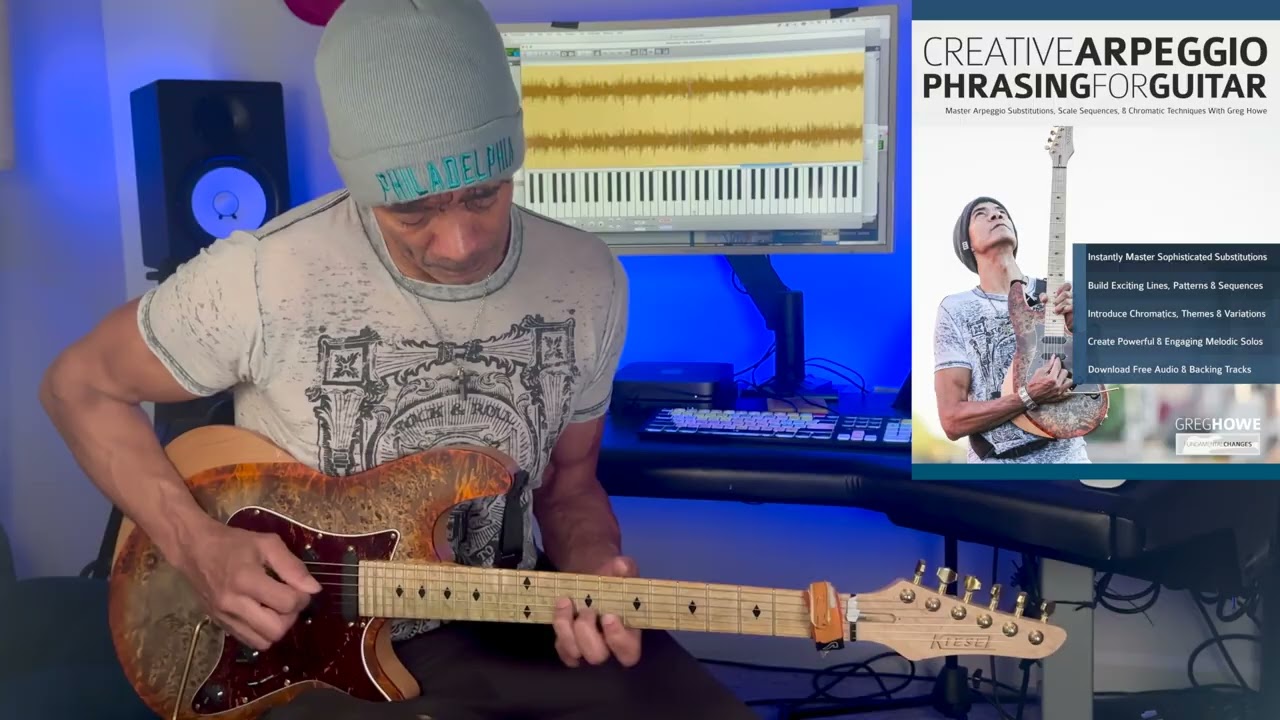 Greg Howe - Creative Arpeggio Phrasing for Guitar book