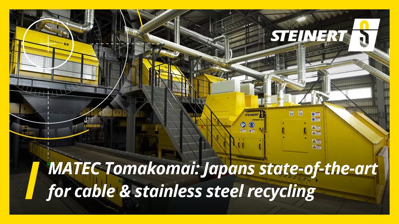 Transforming ASR to high purity cable & stainless steel concentrates