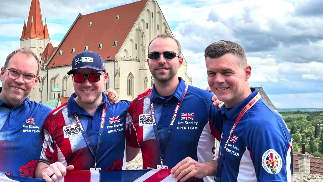 Jim Starley shooting Mini Rifle World Shoot, 2025 Znojmo, Czech Republic, Complete Match