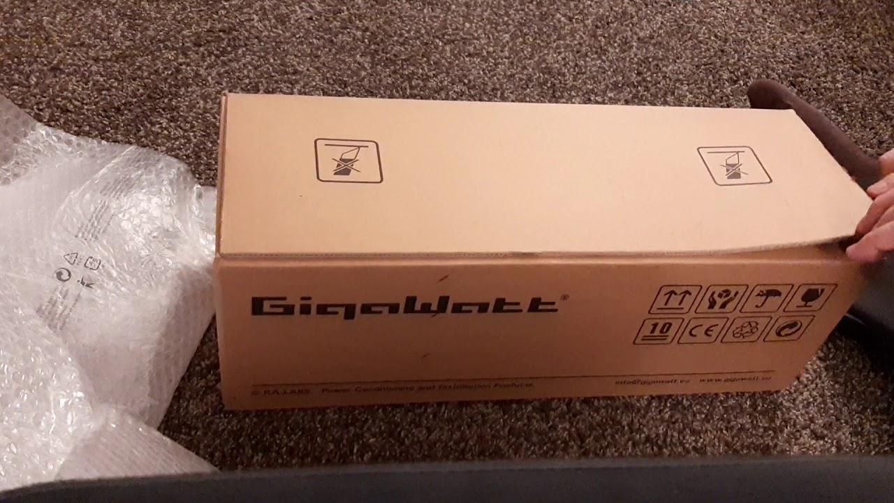Gigawatt pf1 evo unboxing power strip
