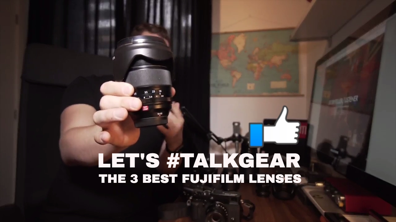 LET'S #TALKGEAR - My Top 3 Fujifilm Lenses for the X-T2 and X-Pro2