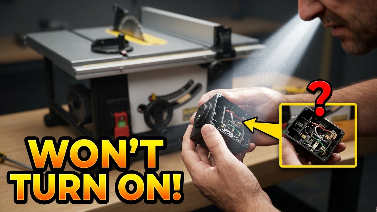 Table Saw won't turn on