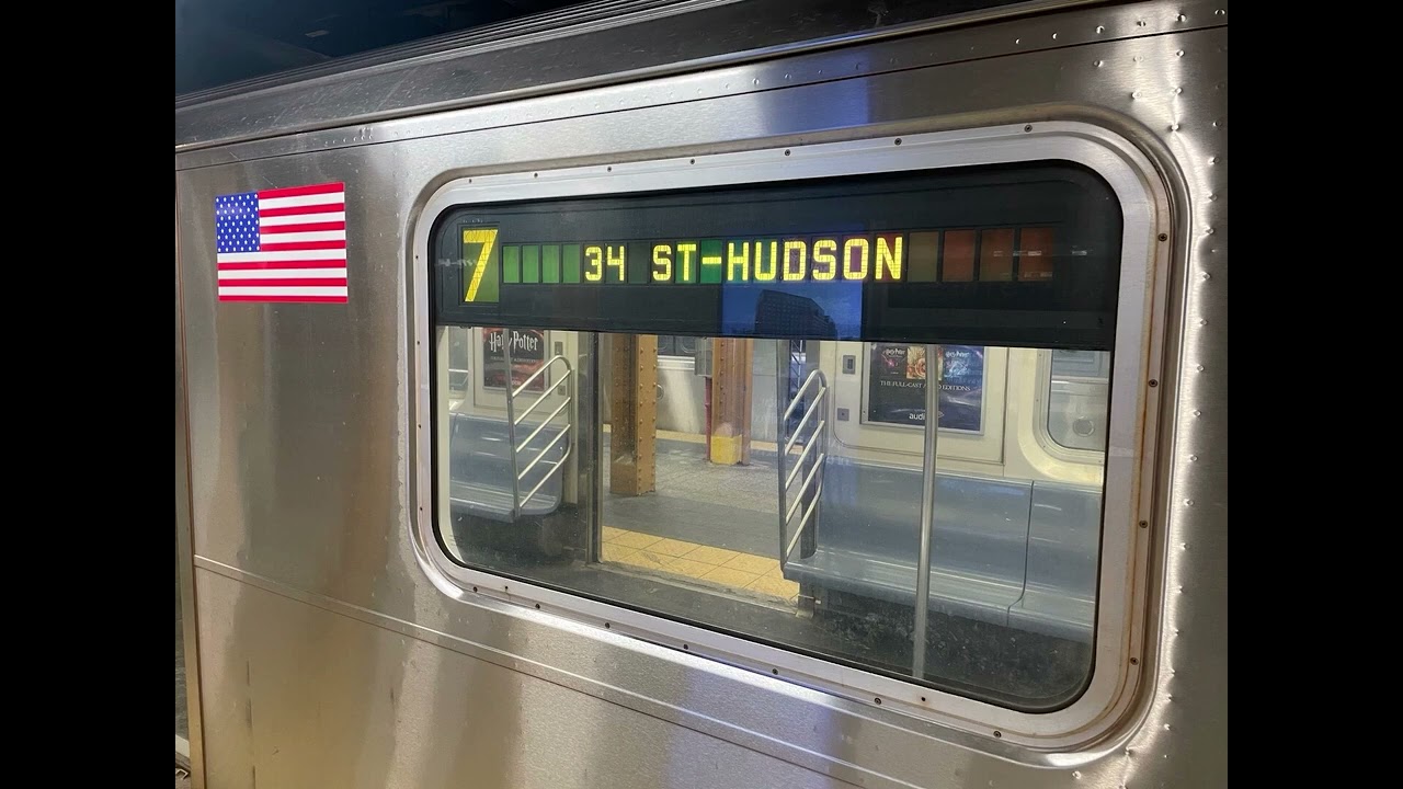 NYCA || Original 2007 R188 (7) Train Announcements To 34th Street Hudson Yards || Via Flushing Local