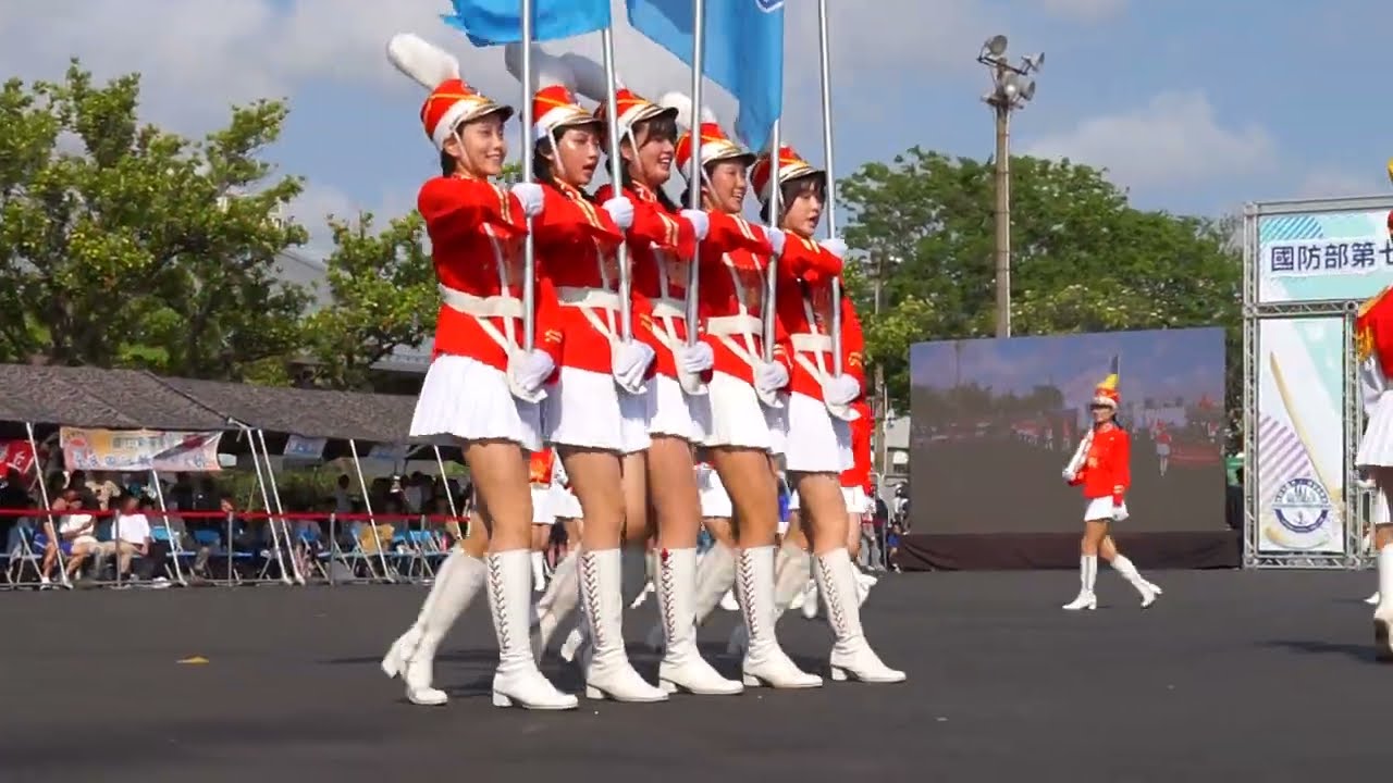 2024/04/14 國防部第七屆全國儀隊競賽-KGHG高雄女中儀隊--亞軍 #雄女儀隊