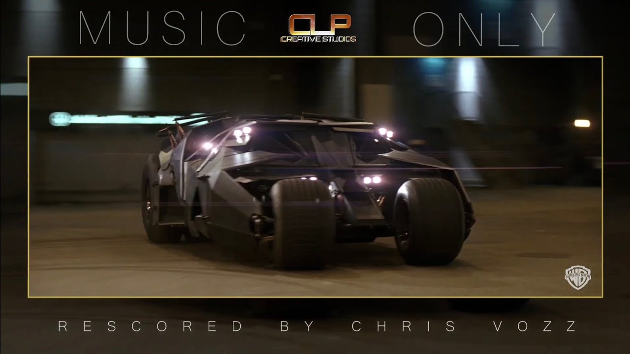 Batman Begins Car Chase | Music Only 