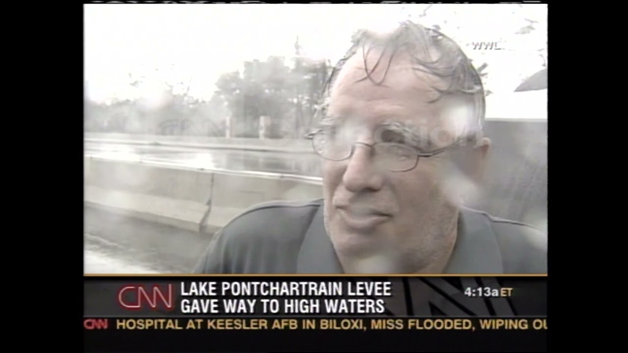 CNN coverage of the aftermath of Hurricane Katrina