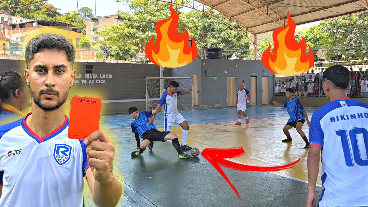 FUI EXPULSO NO JOGO! INTERCLASSE PEGOU FOGO RIKINHO FC vs TERCEIRO ANO ‹ Hariston ›