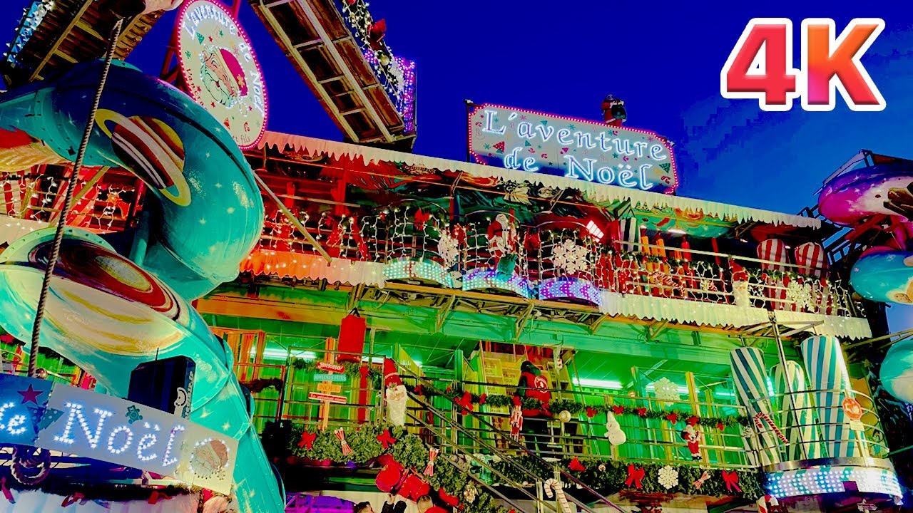 Walk Around The Best Christmas Market Of Paris — Food Stands, Fun Rides & Many More #Paris 🇫🇷
