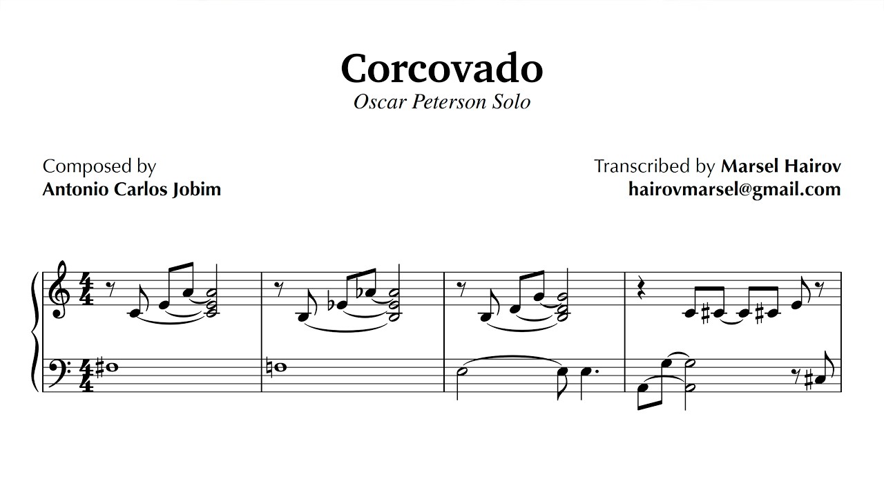 Oscar Peterson - Corcovado