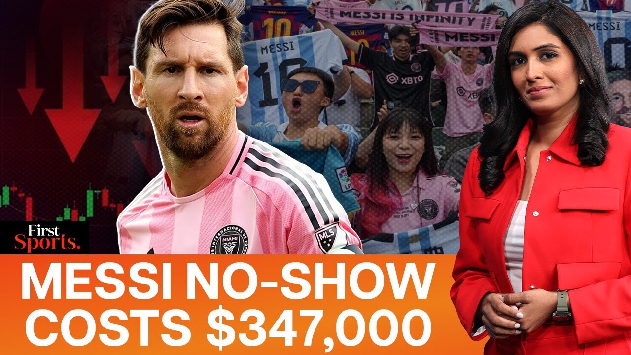 Messi No-Show Costs $347,000, Warning Sign For Event Promoters? | First Sports With Rupha Ramani&nbsp;