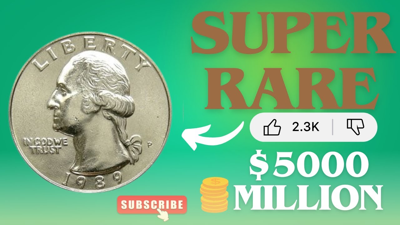 1989-P Quarter Worth Millions? This Coin Shocks Collectors!