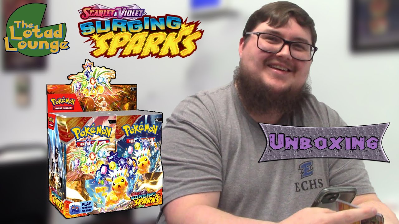 Surging Sparks Release Week: Booster Case Unboxing Part 3