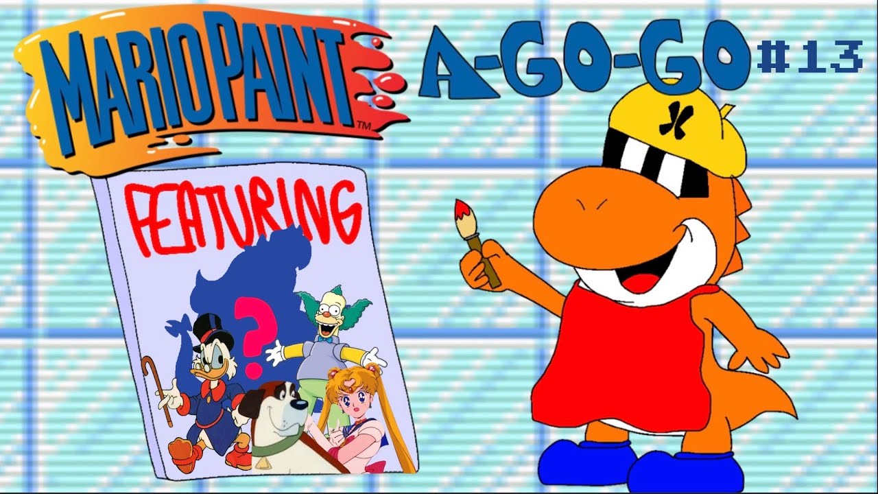 Mario Paint A-Go-Go! Episode 13: The Mystery Guest