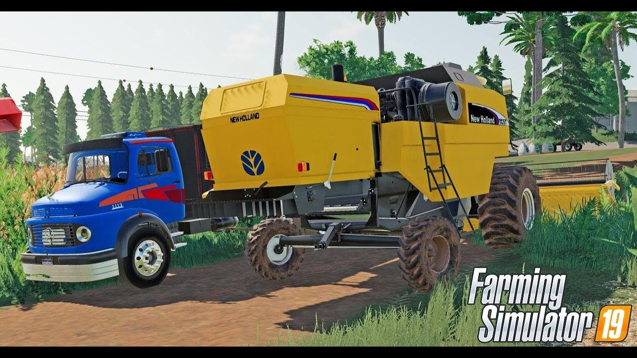 INICIAMOS A COLHEITA DO FEJÃO PRETO || SUL DO BRASIL || FARMING SIMULATOR 19 || #65 G29
