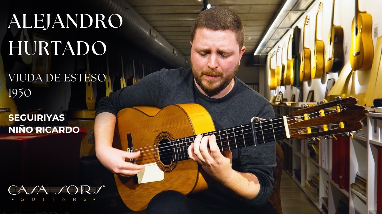 ALEJANDRO HURTADO with VIUDA Y SOBRINOS DE ESTESO 1950 | Seguiriyas Niño Ricardo