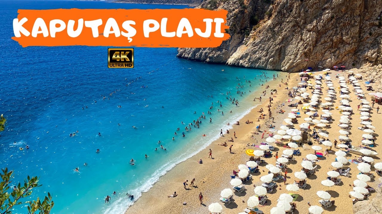 KAPUTAŞ PLAJI Kaş-Antalya - Kaputaş Beach Buraya Bayıldım I Su Altı Çekimleri I Nerede? Vlog [4K]