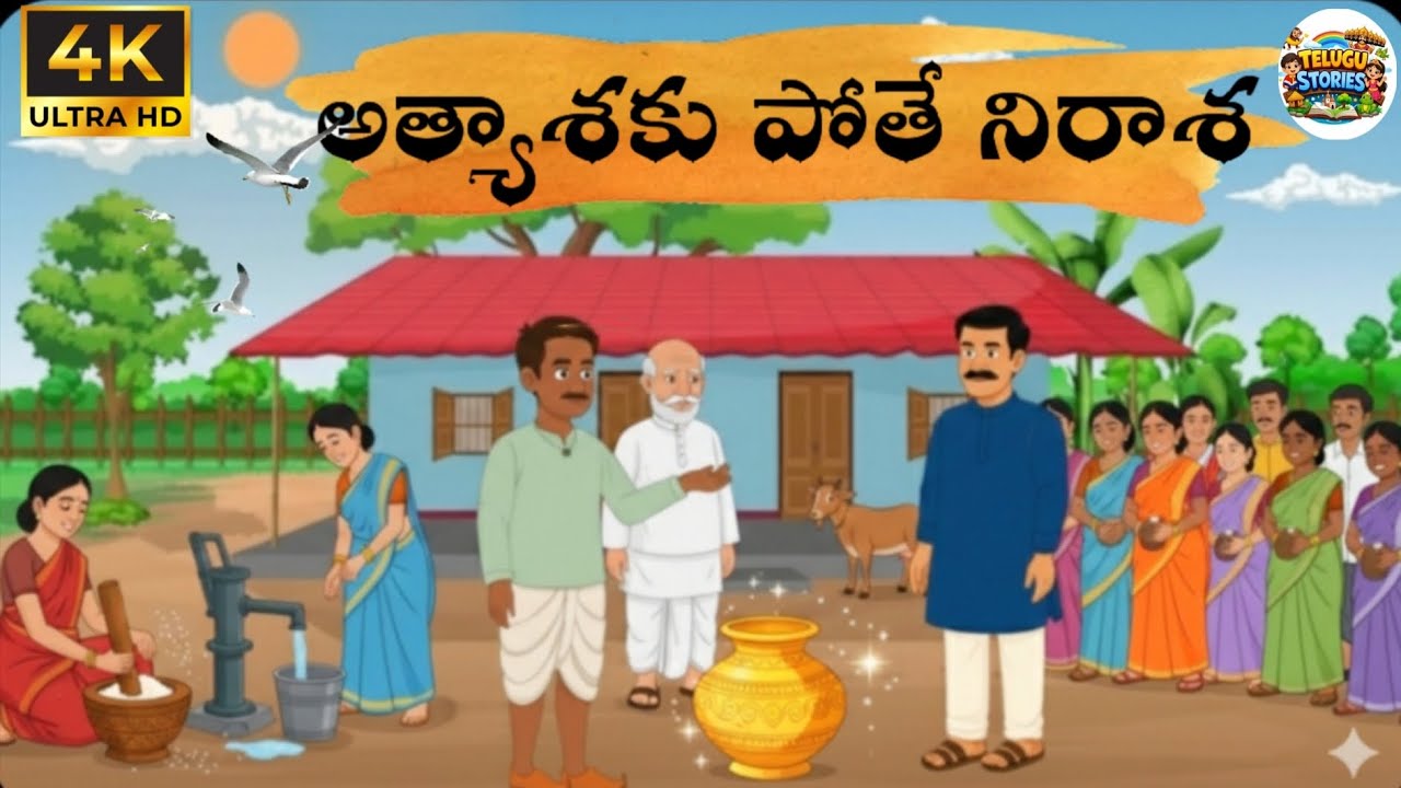 Telugu stories|moral stories in telugu|neethi kathalu|stories in telugu |cartoon videos|telugukatha 