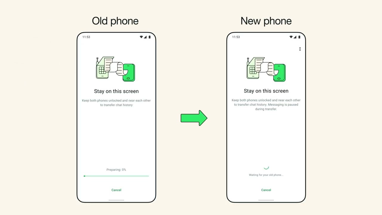How to transfer your chats to a new Android phone | WhatsApp