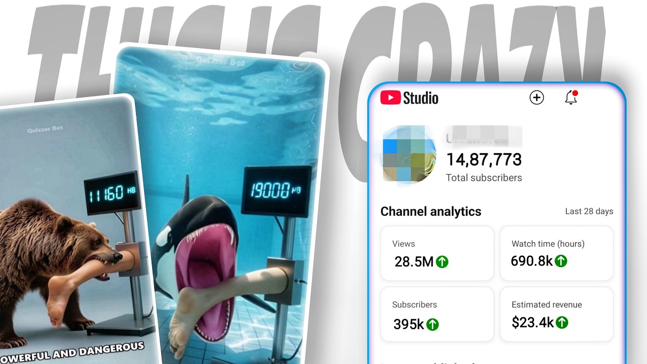 How I Create 3D Comparison Shorts That Can Go Viral (USA Niche)