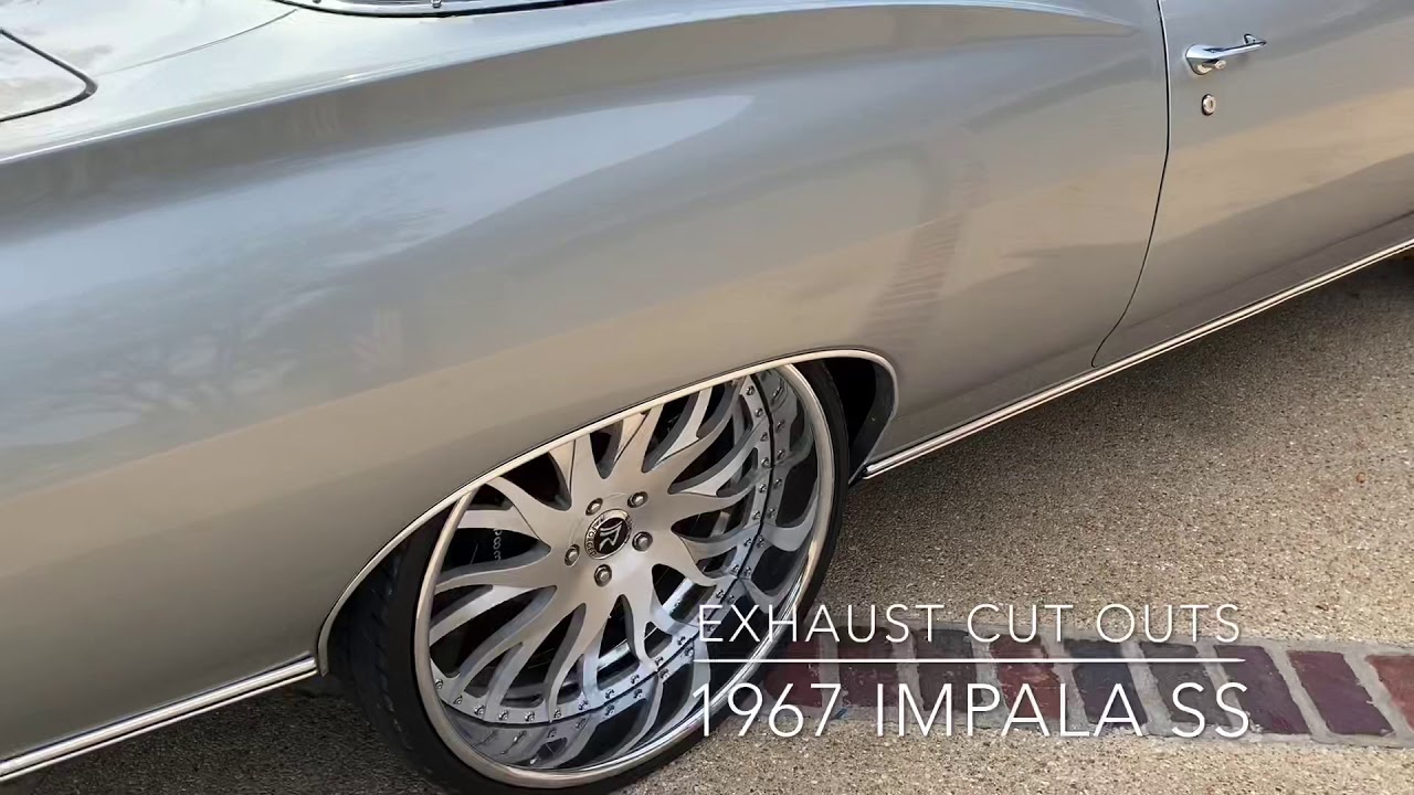 1967 Impala SS 502 with Cut Outs