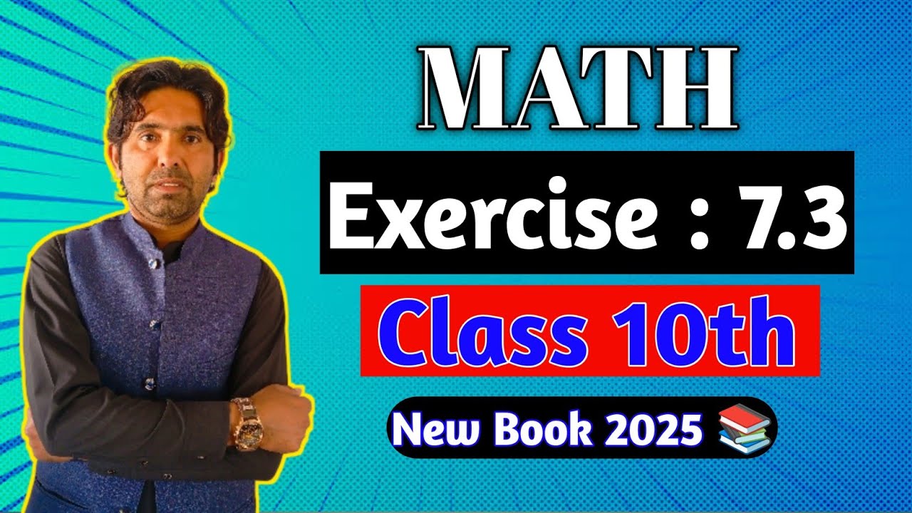 10th Class Maths Chapter No 7 Exercise 7.3 | Kpk Text Book | Sir Akhtar Munir