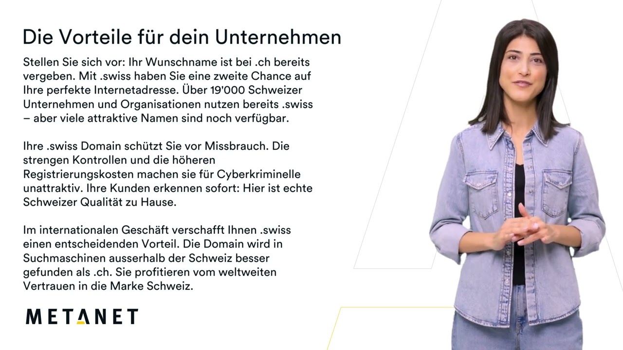 Die .swiss Domain – Deine exklusive Schweizer Internet-Adresse 🇨🇭