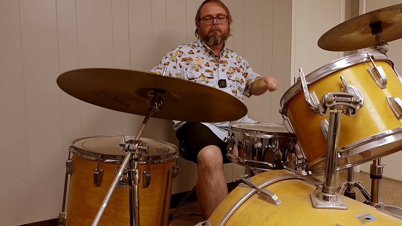 Beta Testing Some Beats #fyp #drums #og #oldsong #vlogger