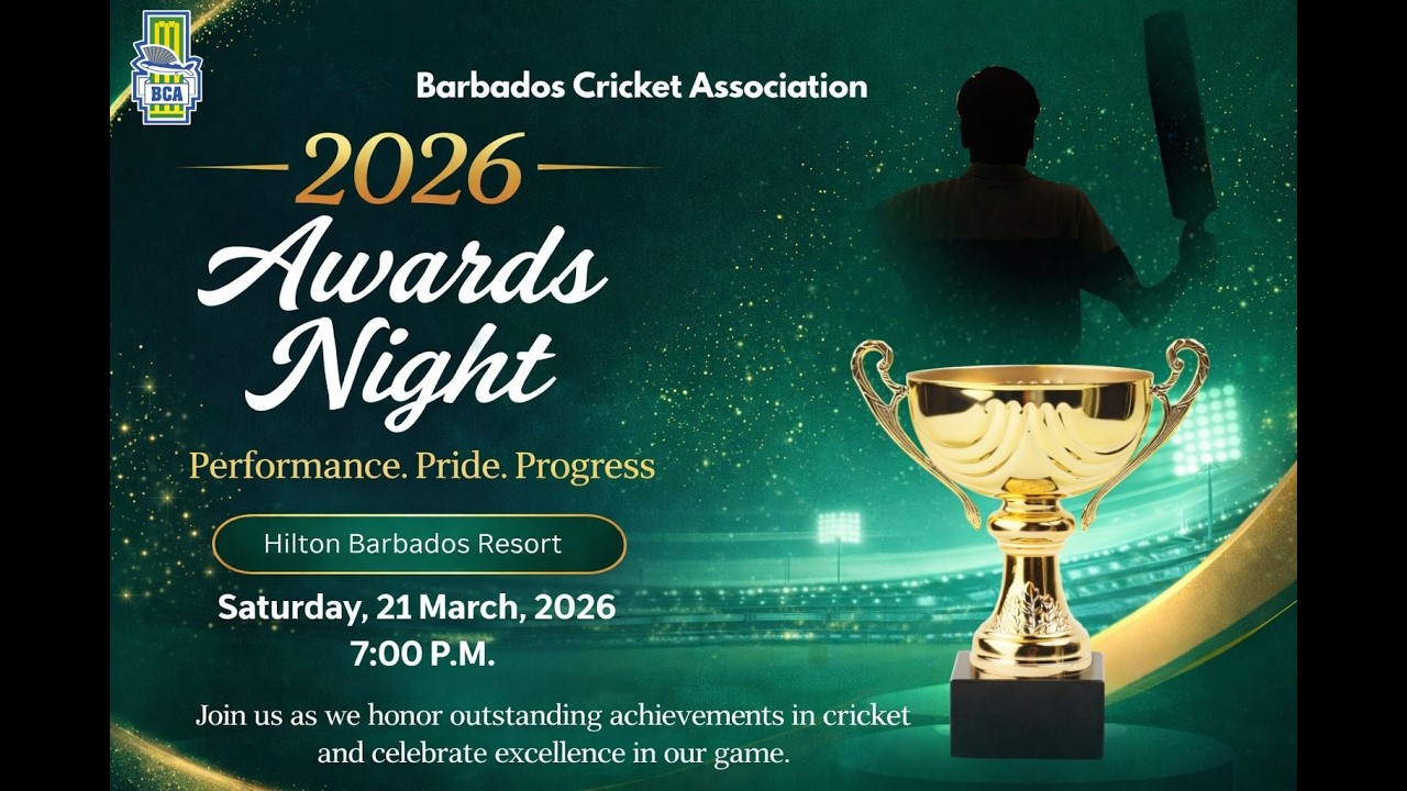 Barbados Cricket Association Awards Night 2026