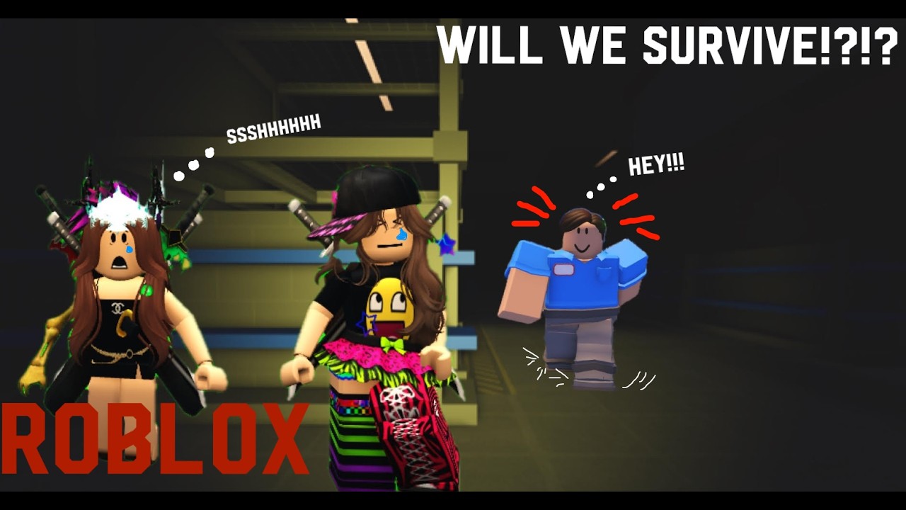 SURVIVING OVER NIGHT IN A MEGA STORE | ROBLOX