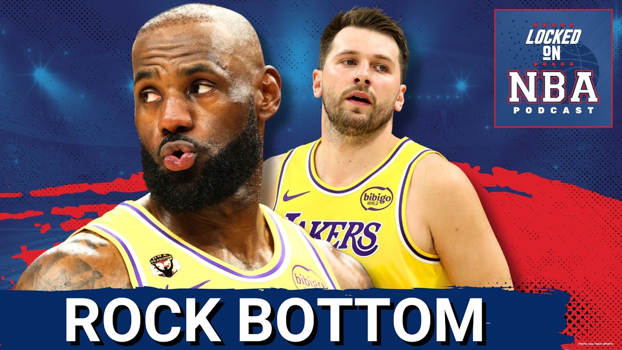 Los Angeles Lakers, LeBron James and Luka Doncic Hit ROCK BOTTOM As NBA Playoffs Loom