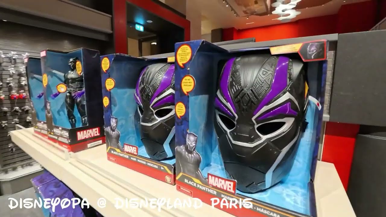 SHOP WALK THROUGH - MARVEL HOTEL NEW YORK BOUTIQUE - Disneyland Paris - DisneyOpa