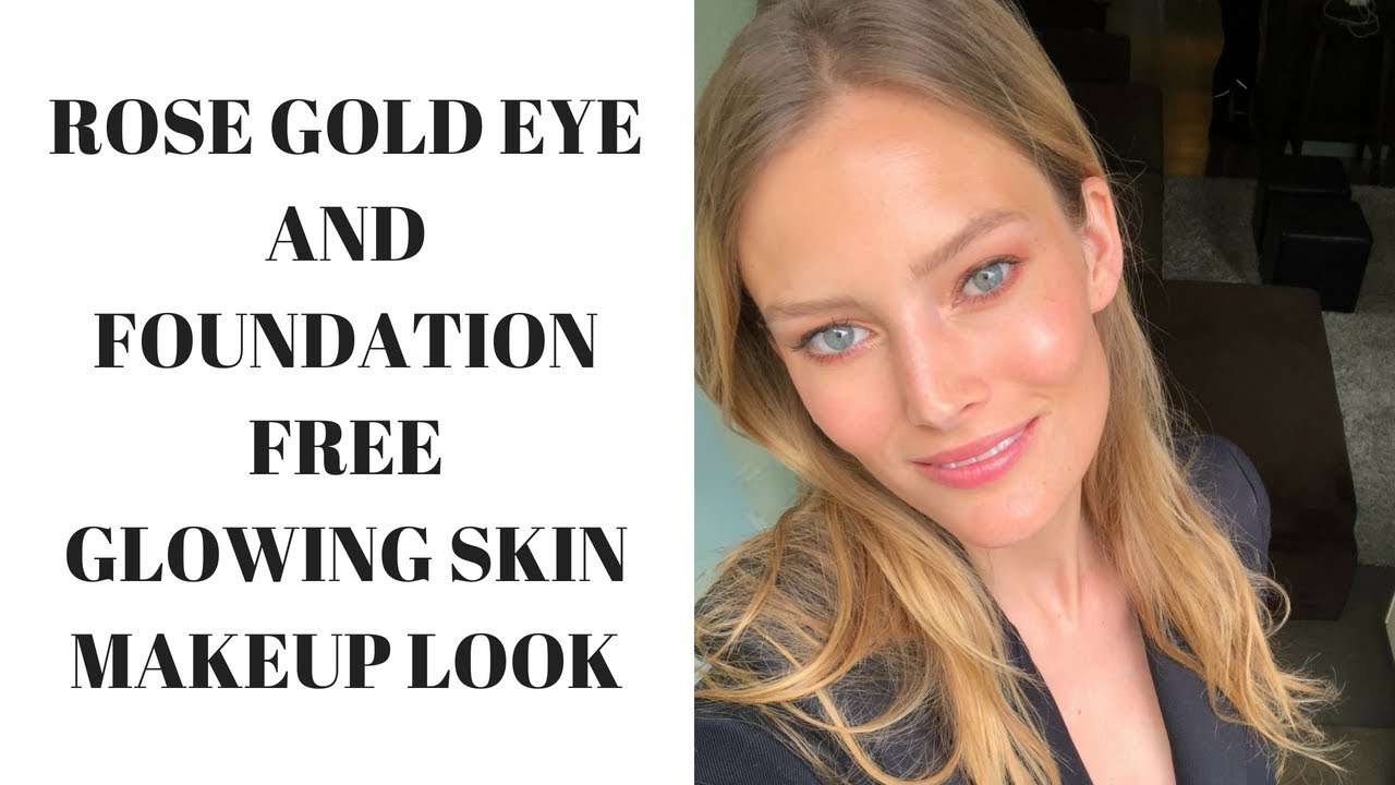 Rose Gold Eye and Foundation Free Makeup Get The Look