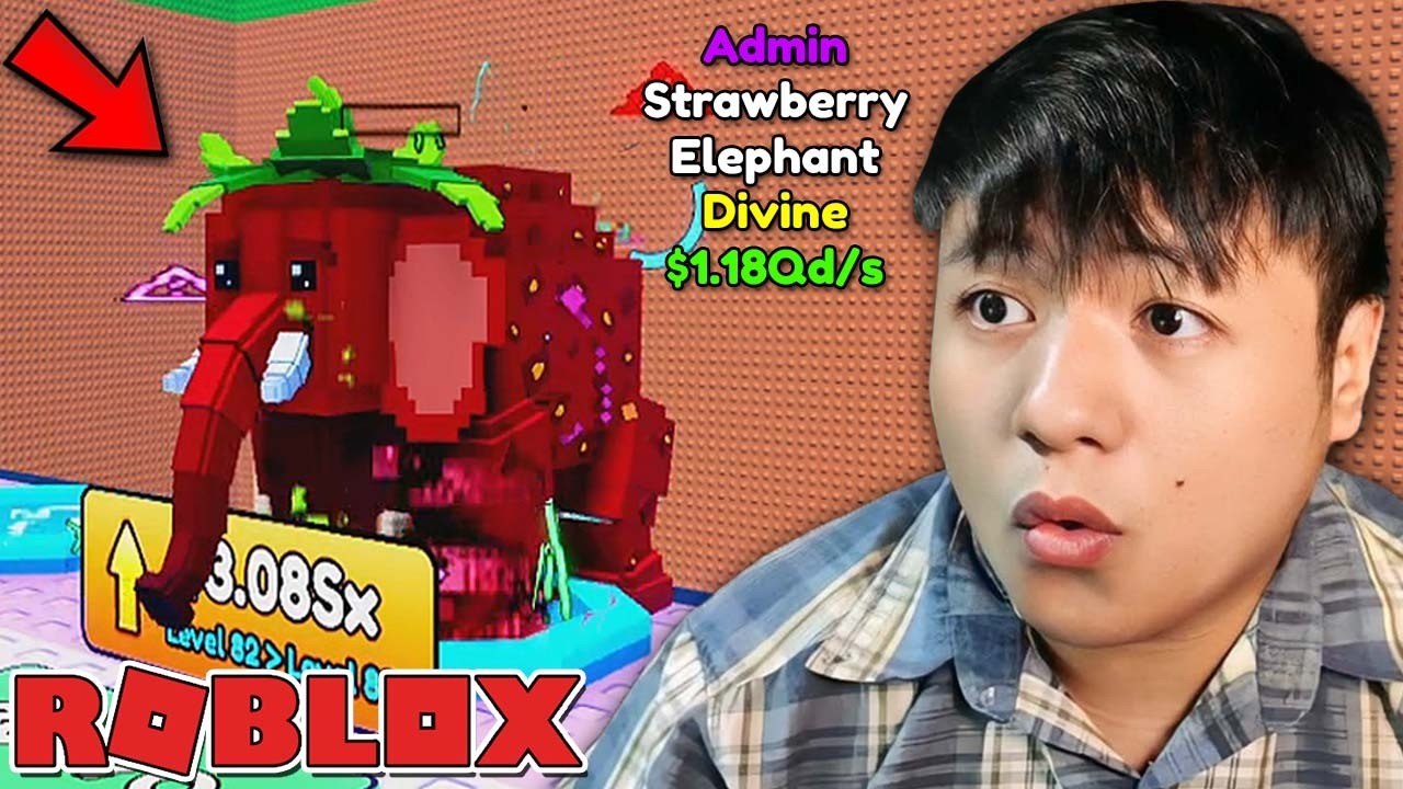 Escape Tsunami For Brainrots - ADMIN DIVINE STRAWBERRY ELEPHANT NAKUHA KO NA!