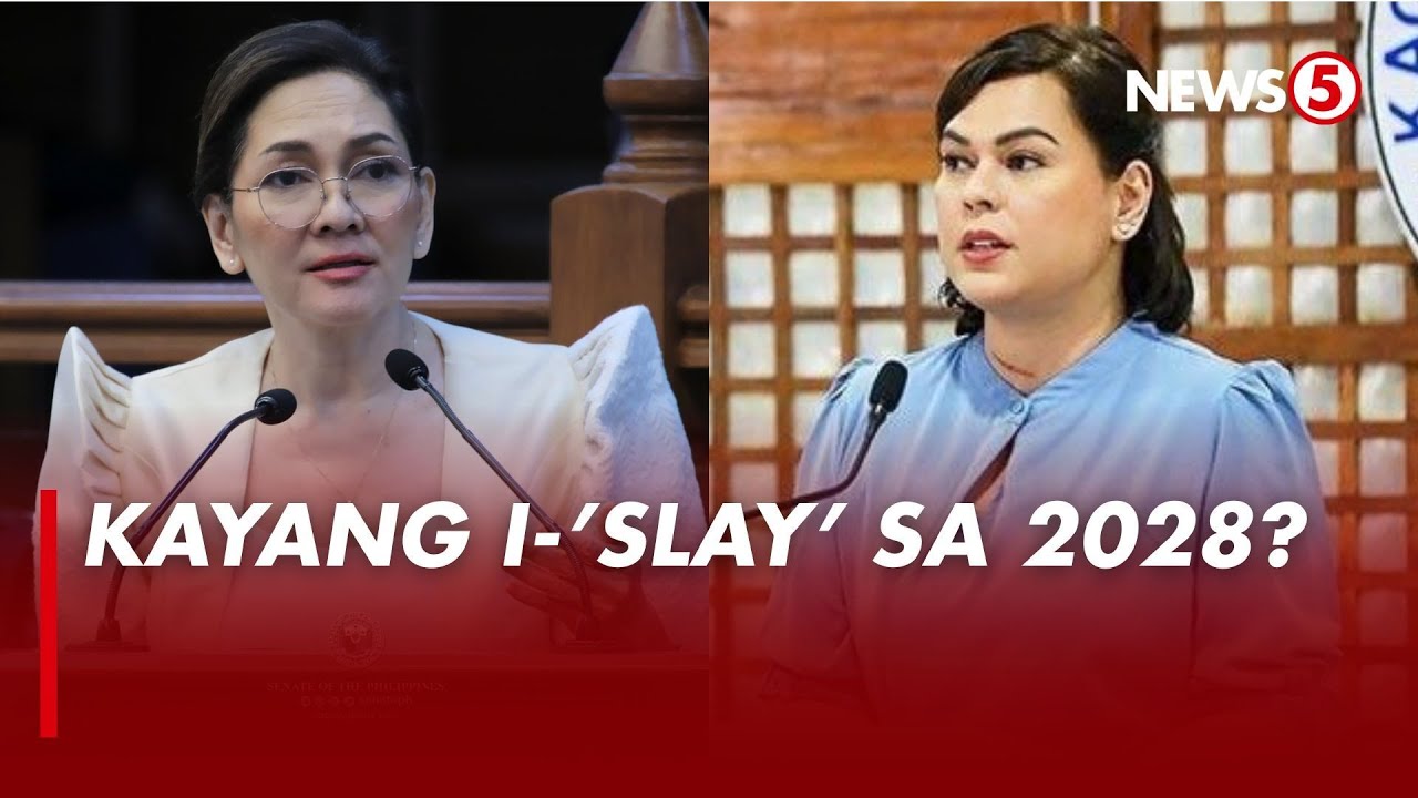 Risa Hontiveros VP Sara kayang i 'slay' ng 'united opposition' sa 2028