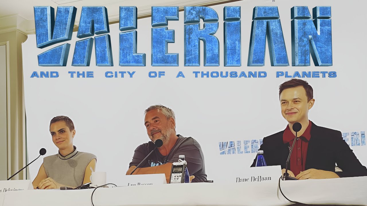 VALERIAN AND THE CITY OF A THOUSAND PLANETS Luc Besson, Cara Delevingne, Dane DeHaan - June 30, 2017