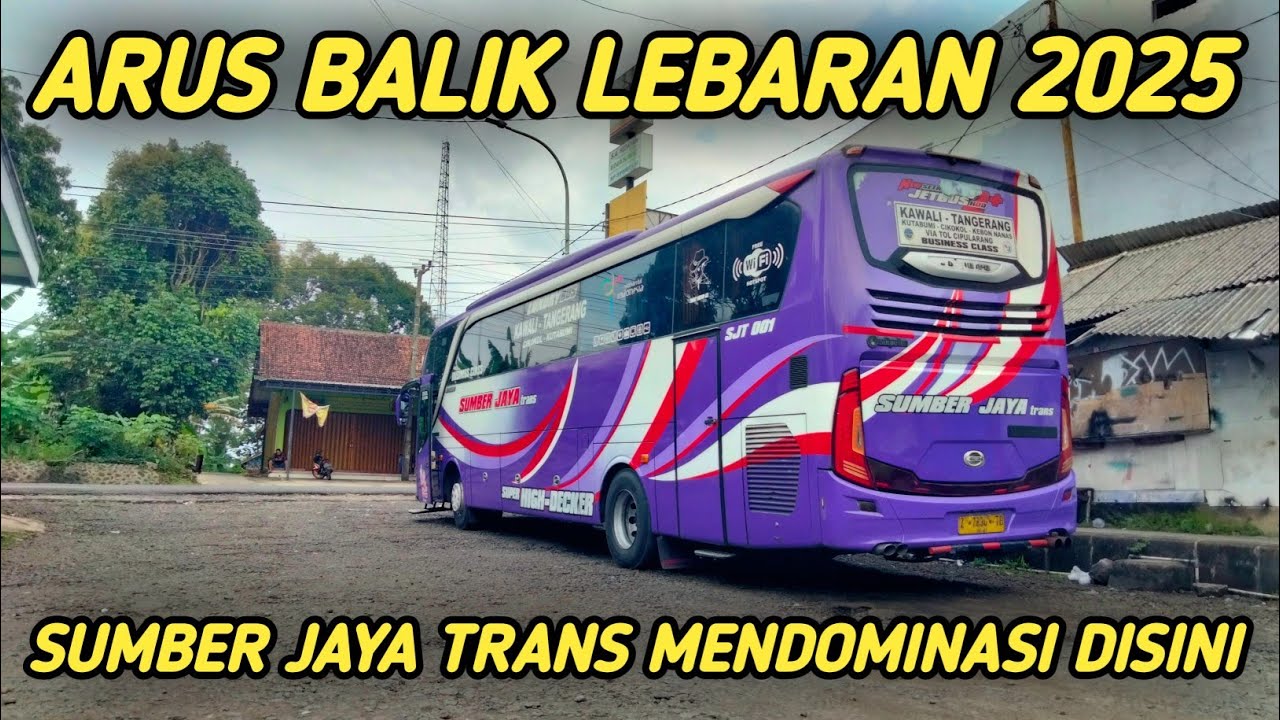 ARUS BALIK LEBARAN 2025 | TERMINAL KAWALI MULAI RAMAI, SUMBER JAYA MENDOMINASI