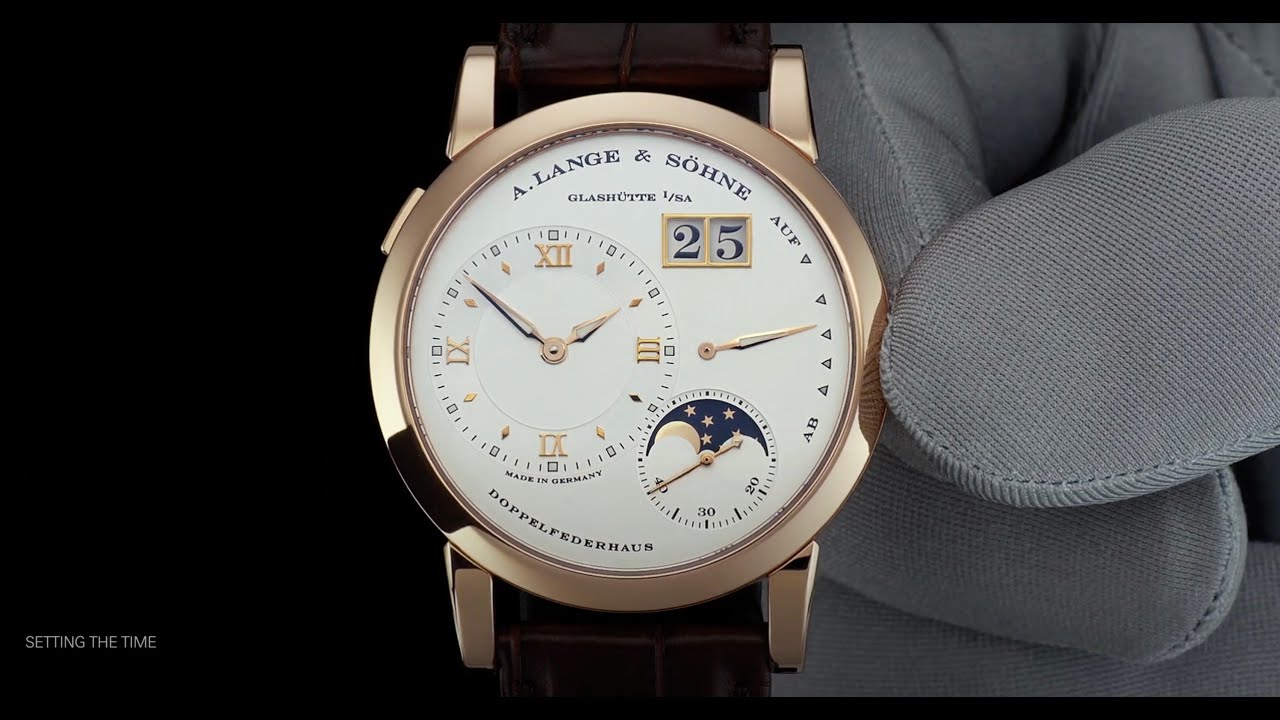 A.Lange & Söhne: Operating instructions - LANGE 1 MOON PHASE, english