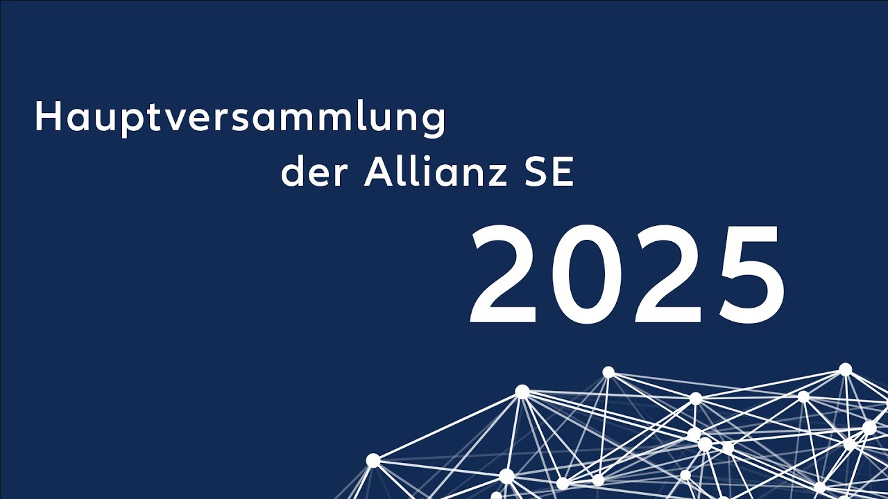 Allianz Hauptversammlung am 8. Mai 2025
