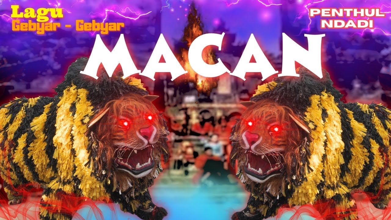 Macan Vs Bujang Ganong - Sasono Penthul Budoyo (Official Music Video ANEKA SAFARI TV)