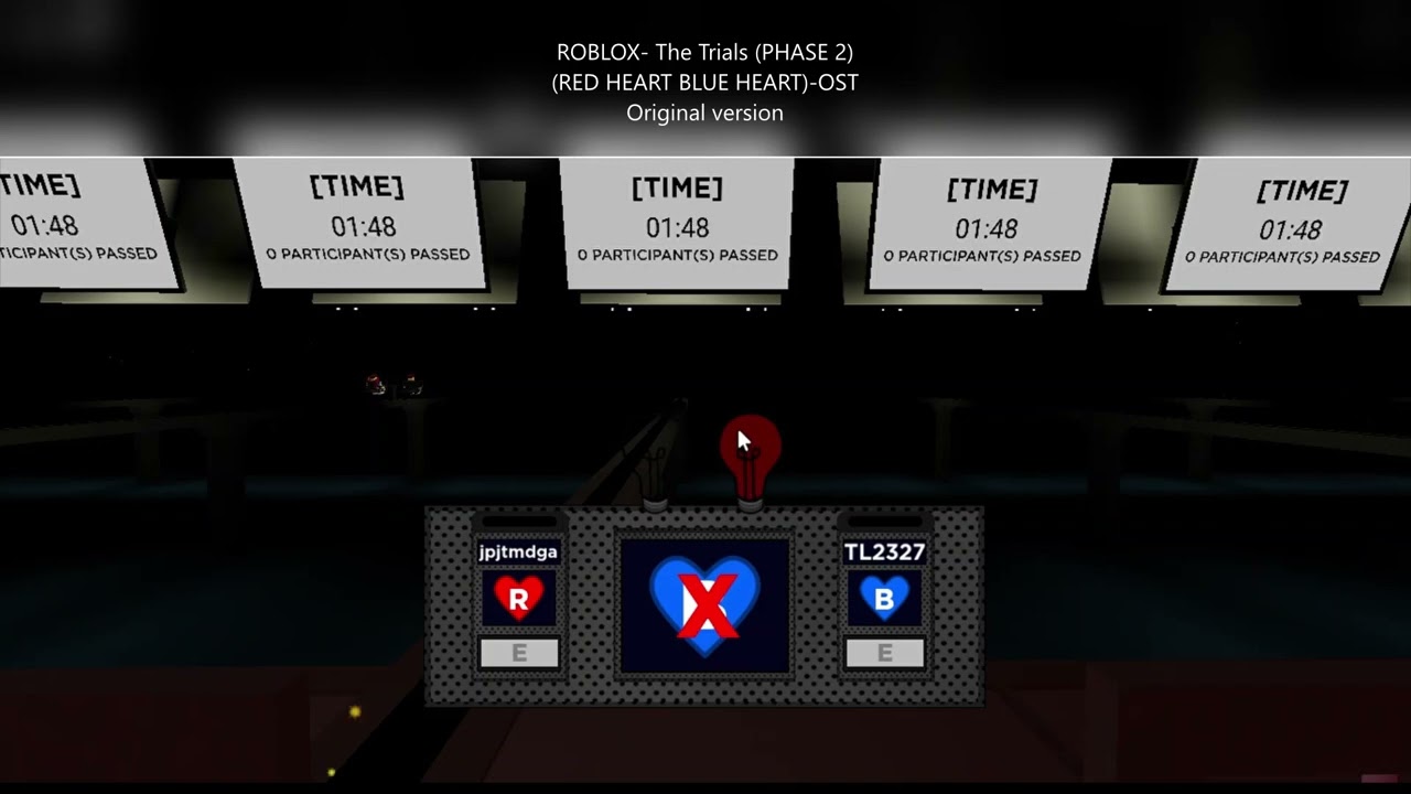 ROBLOX- The Trials (PHASE 2) | Red Heart Blue Heart-OST/Music