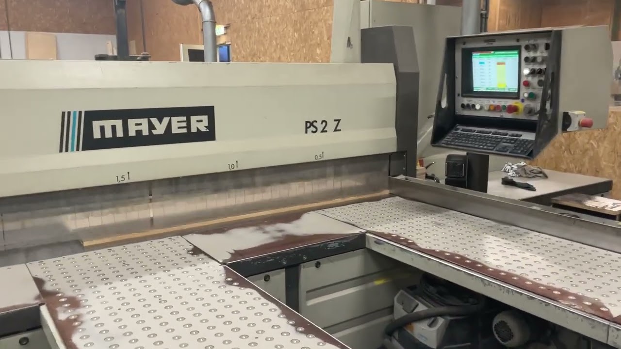 Mayer PS 2Z - Platen opdeelzaagmachine- Auction 45437 - Lot 20