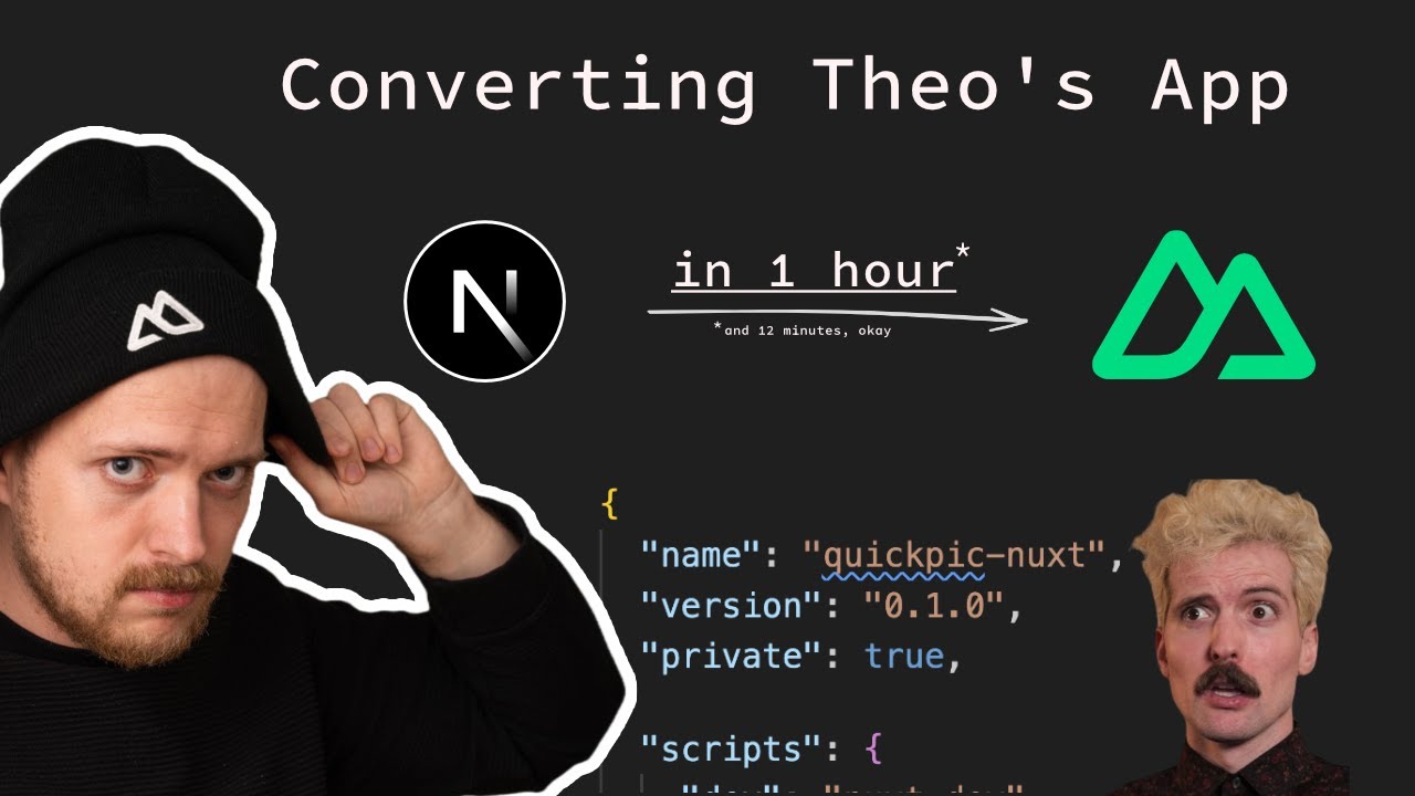 🤯 I MIGRATED a Next.js application to Nuxt.js in 1 HOUR