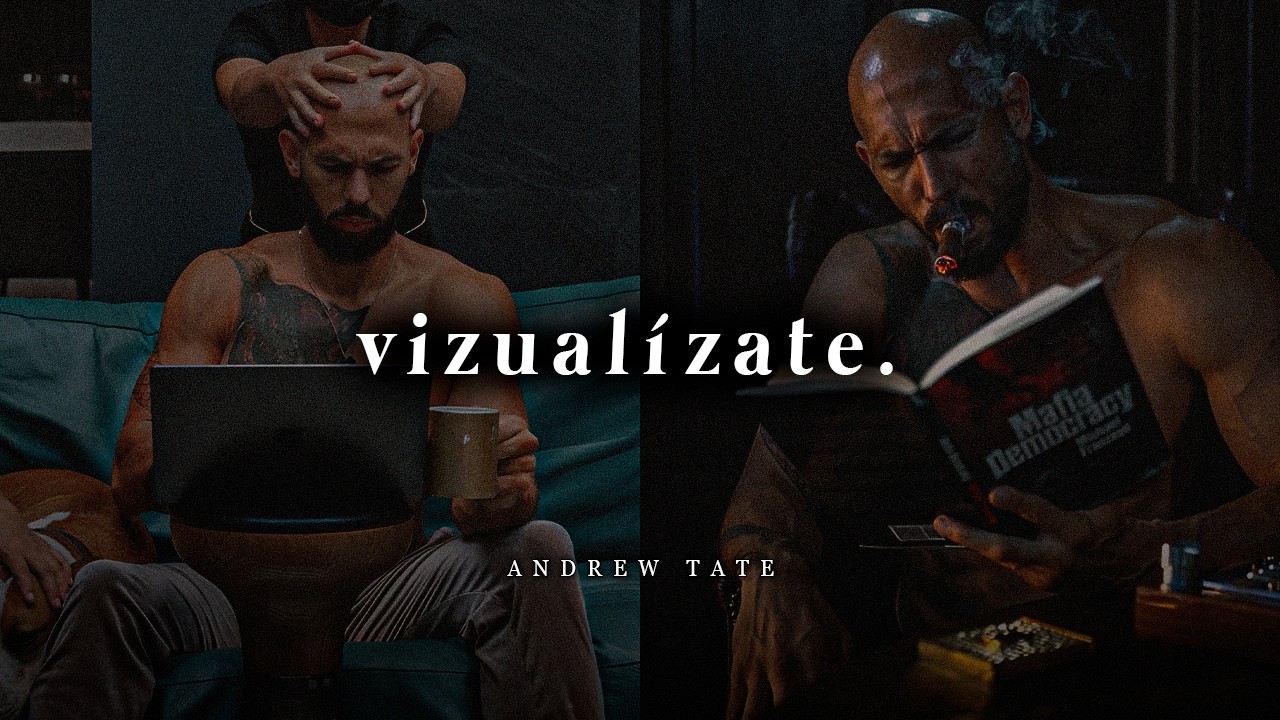 𝐕𝐈𝐒𝐔𝐀𝐋Í𝐙𝐀𝐓𝐄: Piensa y actúa como maldit* millonario - Discurso Motivacional de Andrew Tate