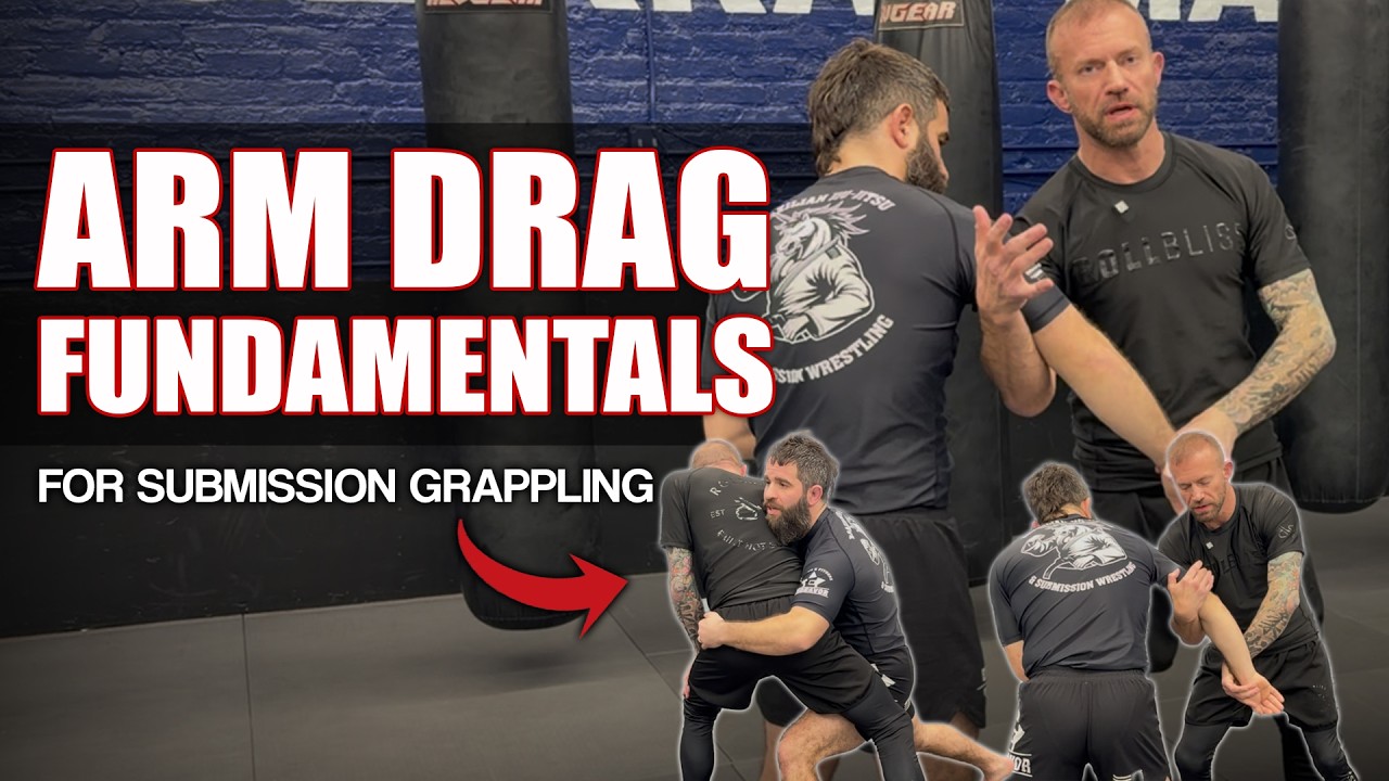 Основы продвинутого приема «перетаскивание руки» для борьбы в партере и многое другое.