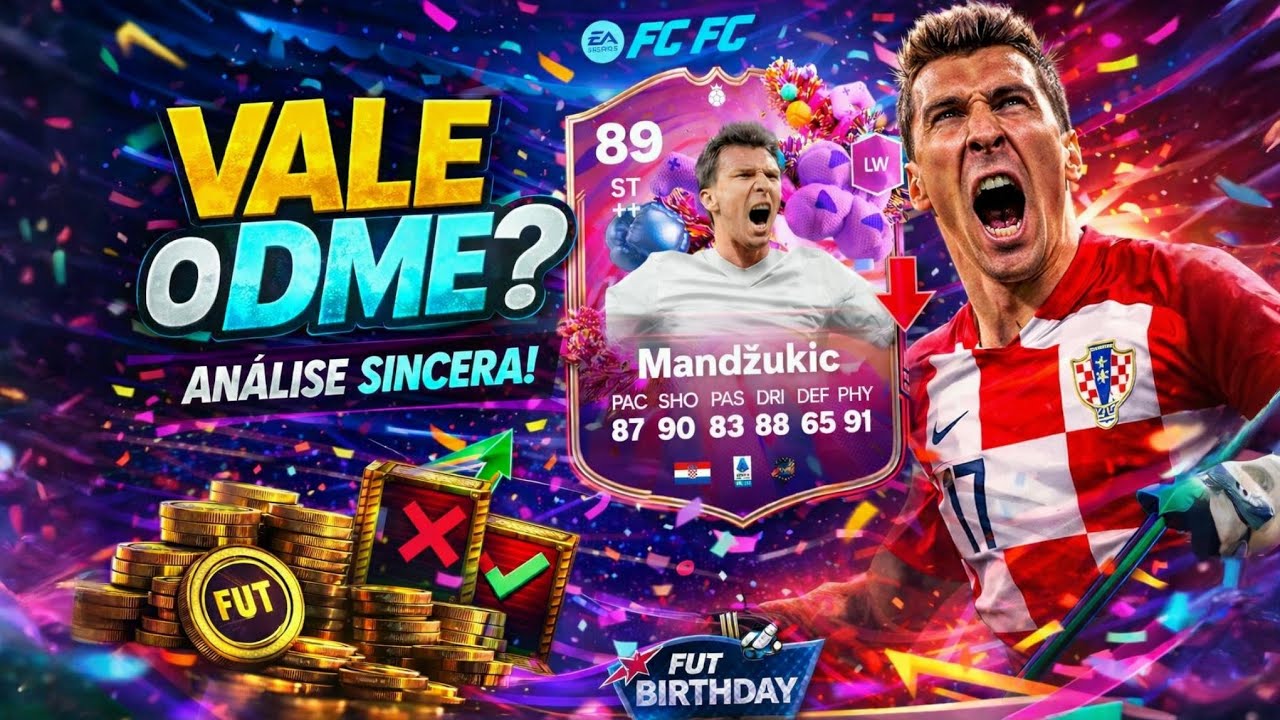 🔥 FIZ O DME DO MANDZUKIC FUT BIRTHDAY... VALE A PENA? 🤔