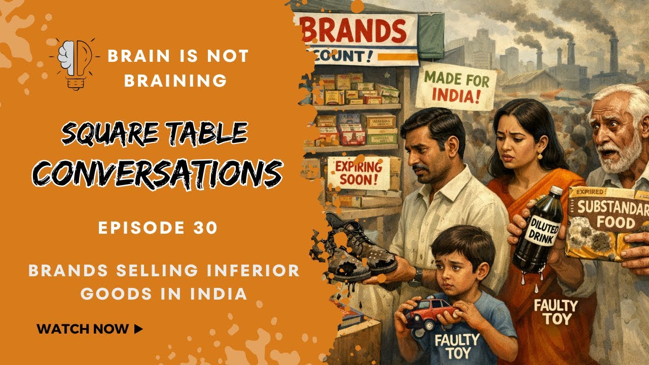 Ep 30: Why INFERIOR products for the Indian Market?! (Squaretable Conversation)(Part 1)