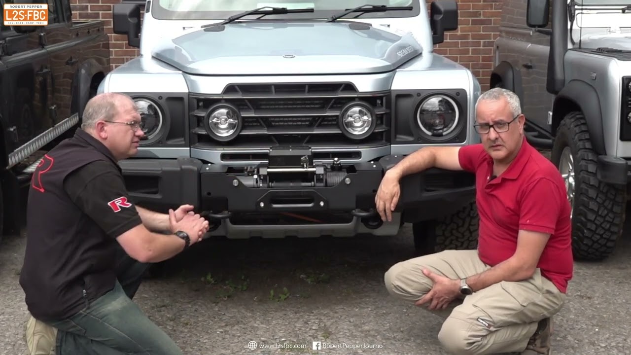 New INEOS Grenadier and Quartermaster winch options with RED Winches
