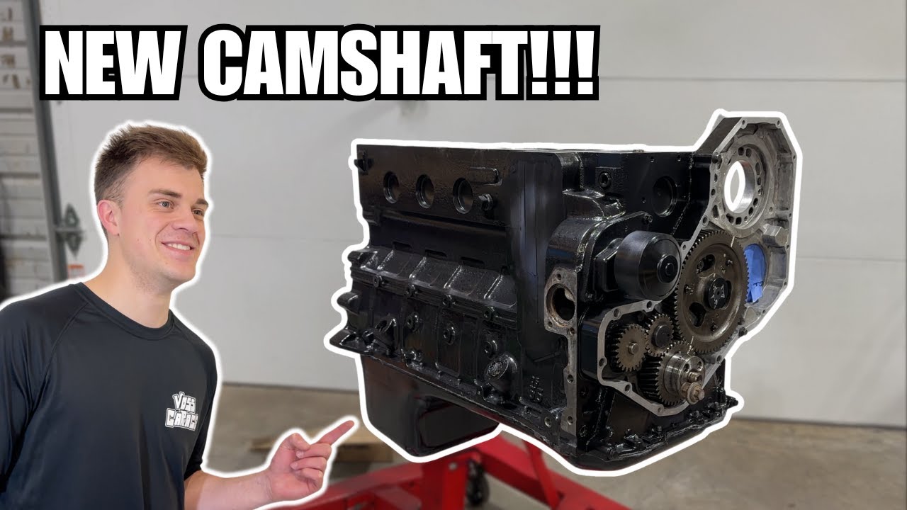 Reassembling our 24v Cummins + Hamilton Camshaft!!